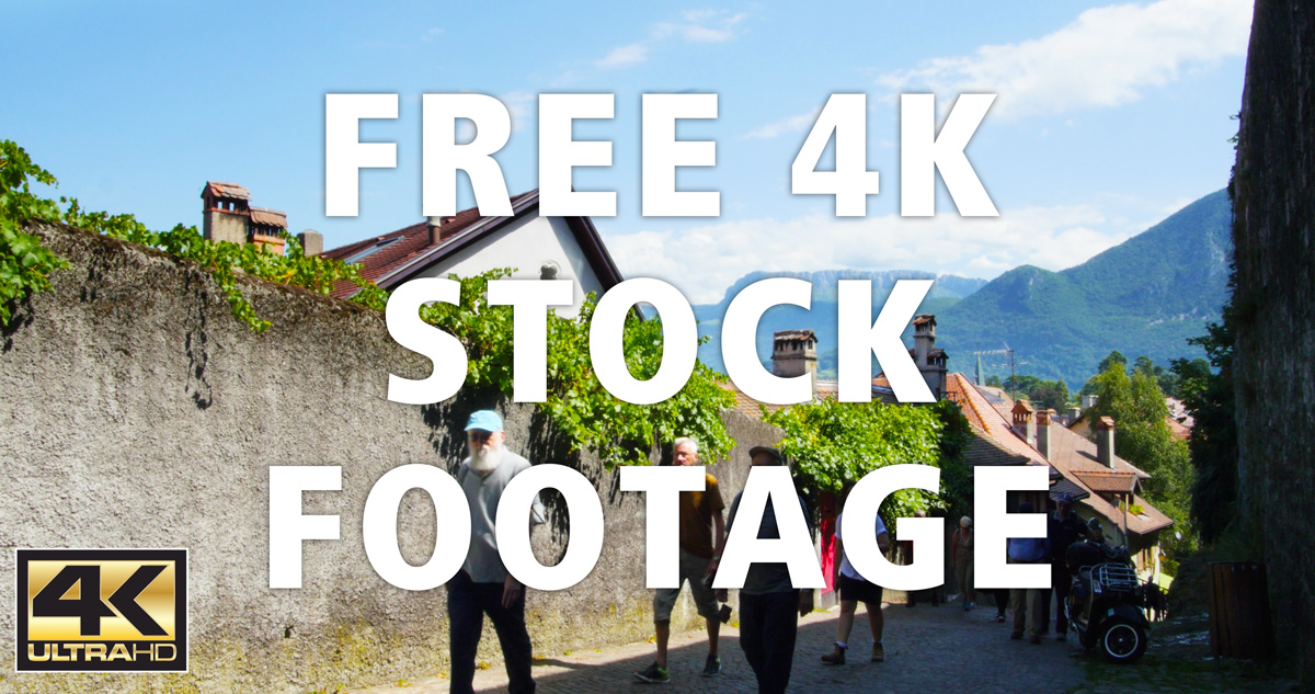 Free 4K Stock Footage – People Walking Up Village Path – Mountain ...